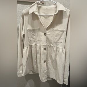 NWOT lightweight Corderouy shacket